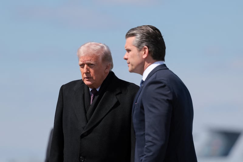 Trump and Defense Secretary Pete Hegseth are facing pressure from the "America First" crowd over the Iran war.