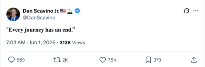 Dan Scavino/X