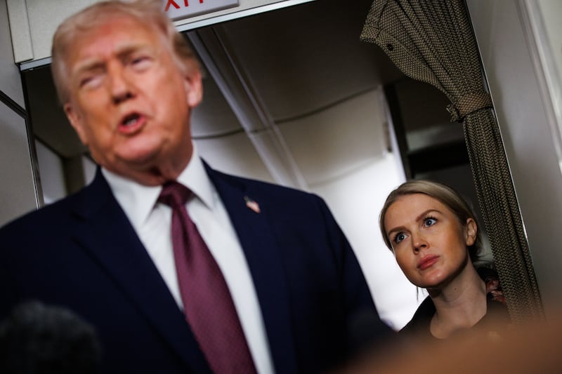 Earlier, Leavitt attempted to walk back Trump's call for Republicans to “nationalize” elections.