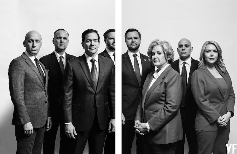 Trump administration officials in Vanity Fair