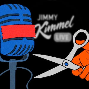 Jimmy Kimmel photo illustration