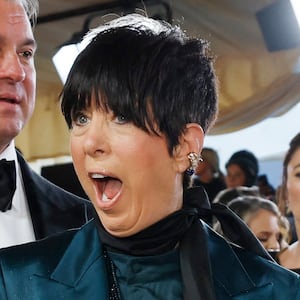 Diane Warren on the red carpet during the Oscars arrivals at the 98th Academy Awards
