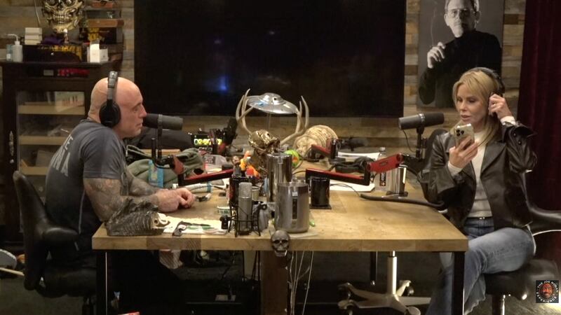 Cheryl Hines appeared on an episode of "The Joe Rogan Experience," discussing politics and her husband, RFK Jr.