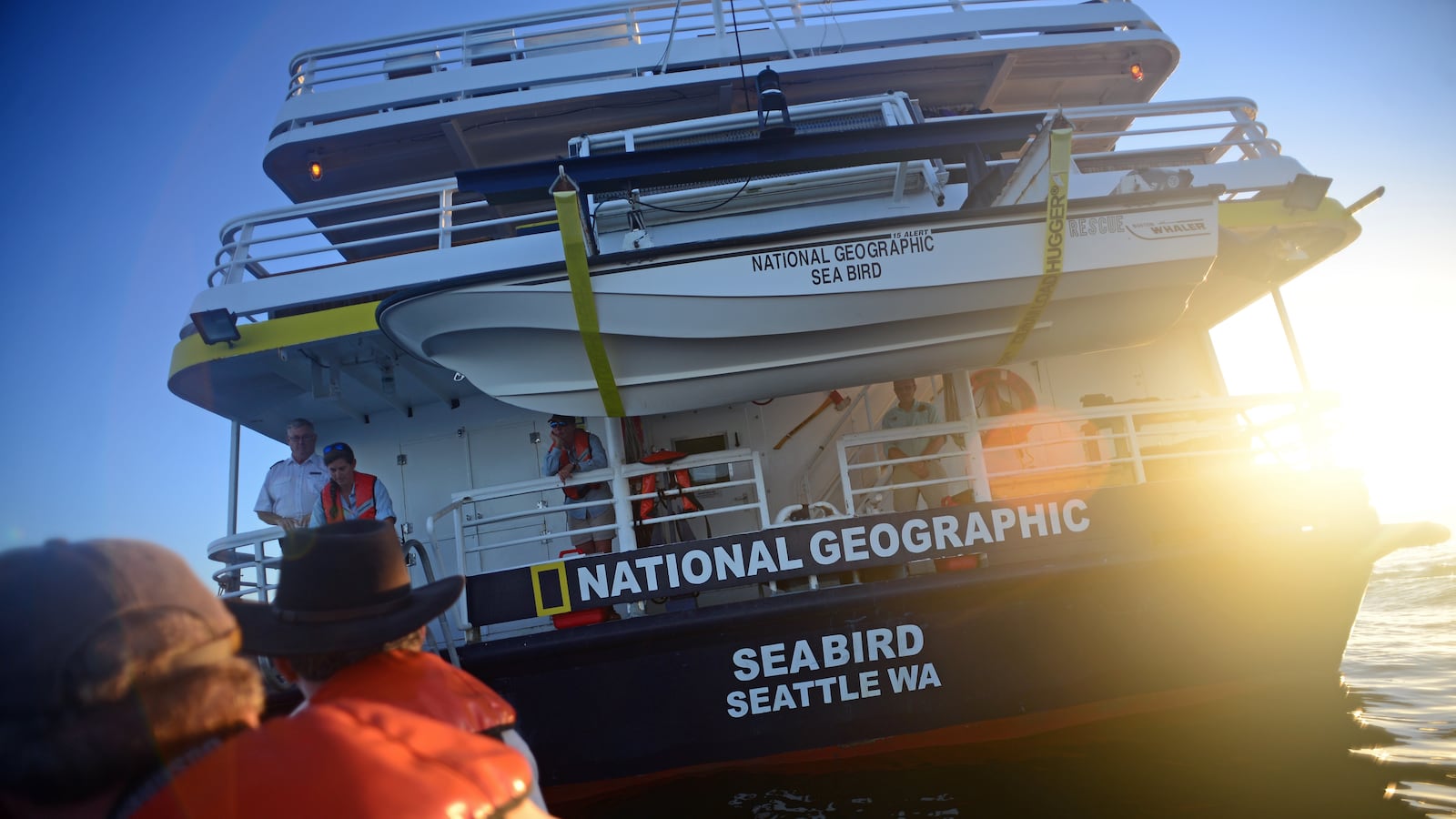 Exploring the Sea of Cortez on a zodiac with Lindblad Expeditions, Baja California, Mexico. (Photo by: Nano Calvo/VWPics/Universal Images Group via Getty Images)