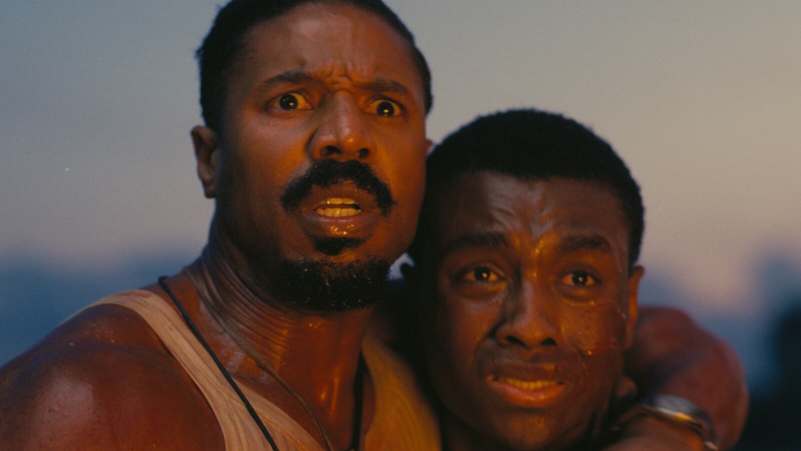 Michael B. Jordan and Miles Caton