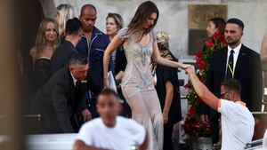 Leonardo DiCaprio's Girlfriend Vittoria Ceretti Causes a Stir By Donning Ex-Girlfriend  Gisele Bndchen's Dress