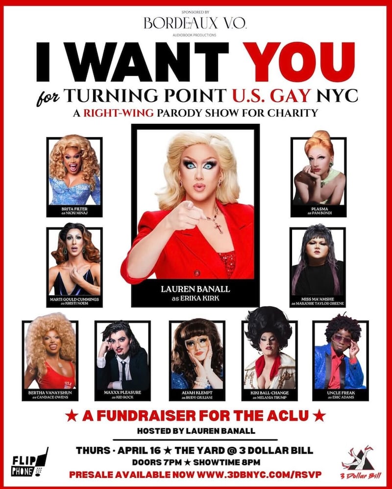 The promo poster for Turning Point U.S. Gay!