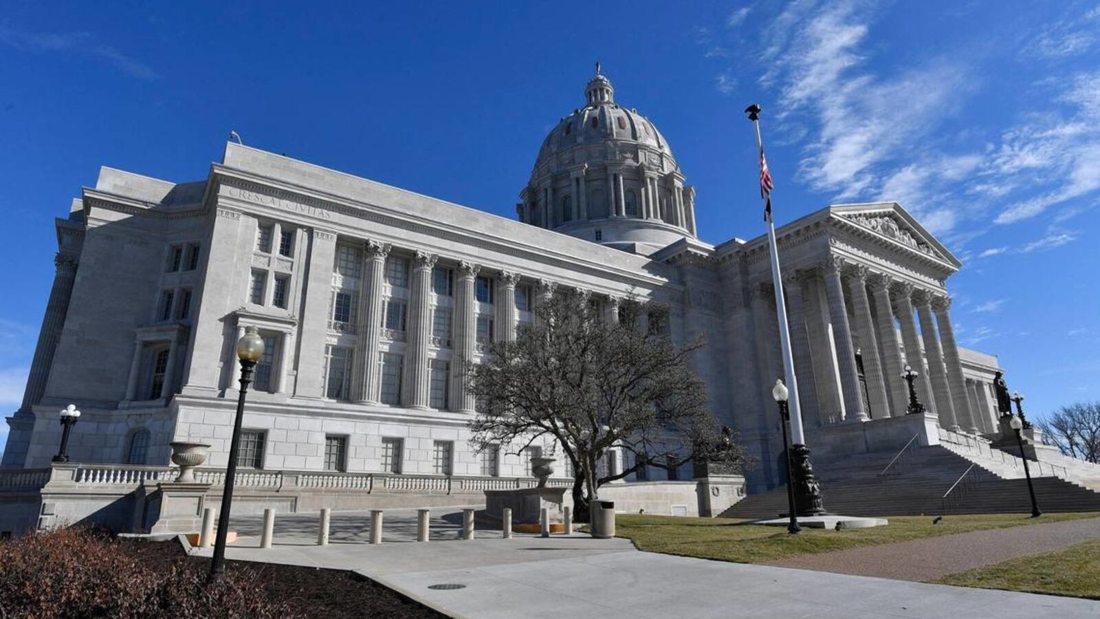 Missouri State Capitol building in Jefferson City.
