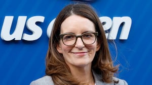 Tina Fey at the 2025 US Open Tennis Championships. Jean Catuffe/GC Images.