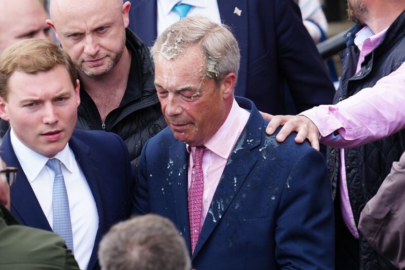 Reform U.K. party leader Nigel Farage