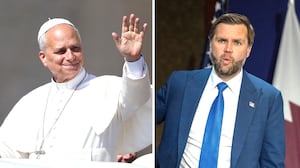 Pope Leo and JD Vance
