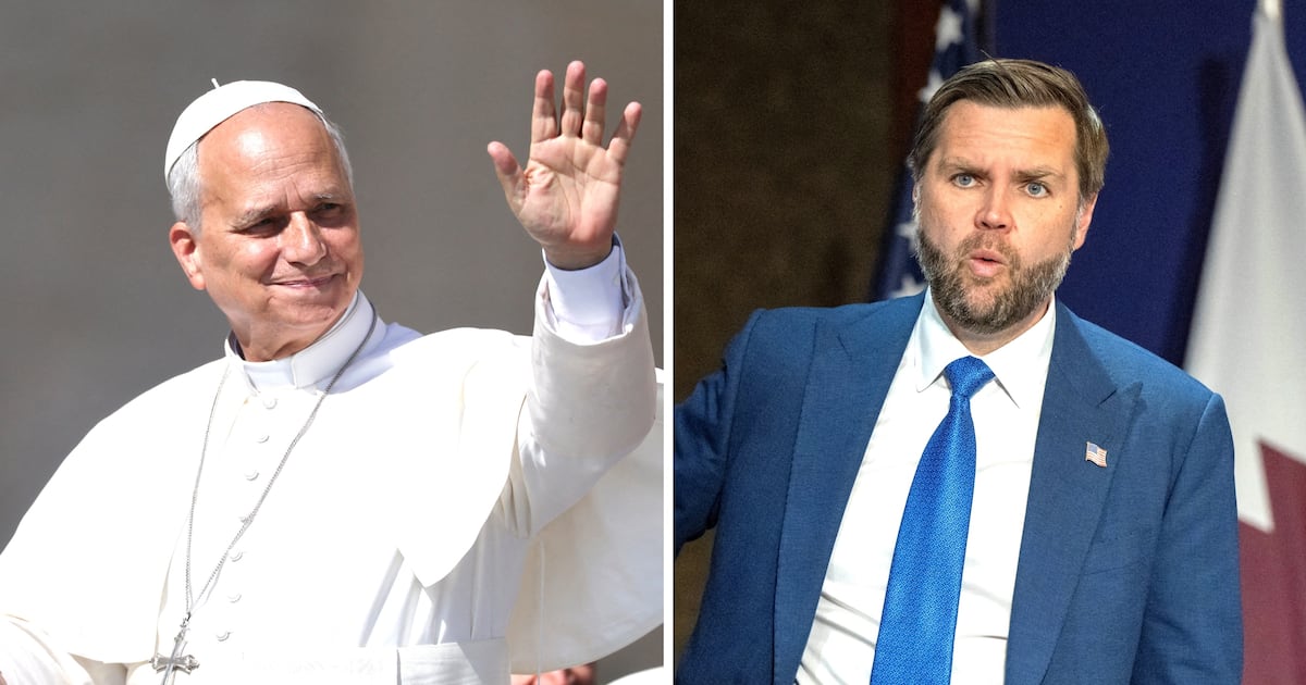 JD Vance Faces the Ultimate Clapback From Pope Leo - The Daily Beast