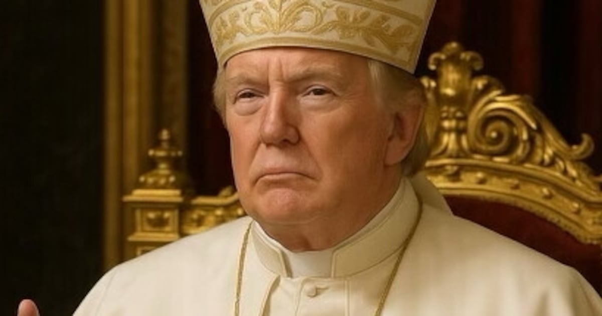 Melania Egged on Trump Over ‘Cute’ AI Pope Picture