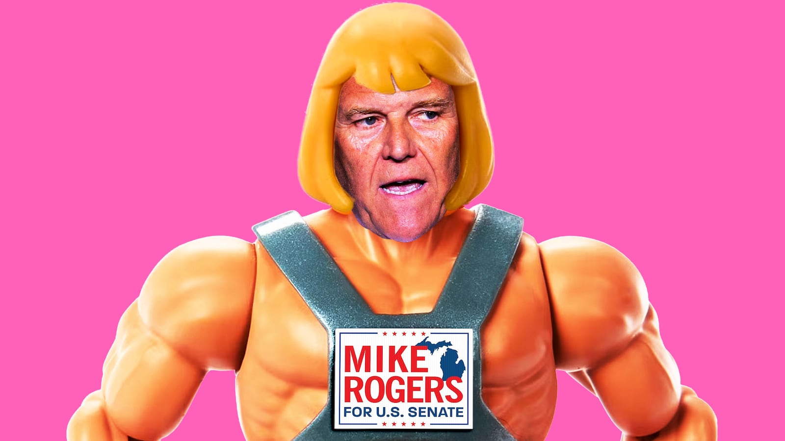 Mike Rogers of Michigan as He-Man