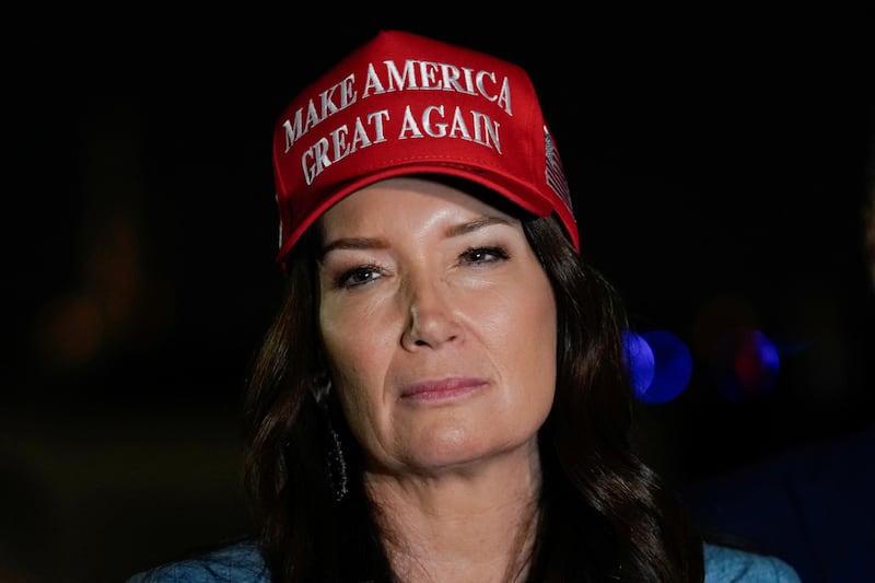 U.S. Agriculture Secretary Brooke Rollins looks on at Joint Base Andrews following U.S. President Donald Trump's visit to Iowa, at Joint Base Andrews, Maryland, U.S. July 4, 2025. REUTERS/Nathan Howard