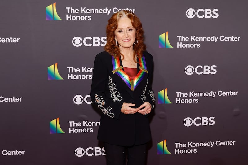 Bonnie Raitt attends the 2024 Kennedy Center Honors at The Kennedy Center on December 08, 2024 in Washington, DC.
