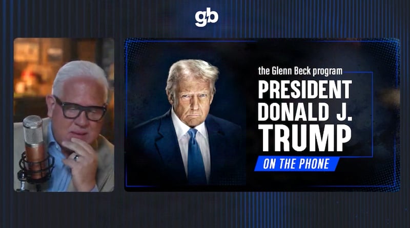 Donald Trump on Glenn Beck's show.