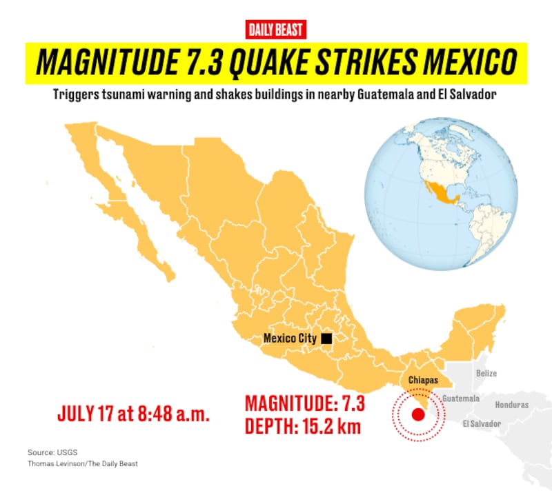 Magnitude Earthquake Map