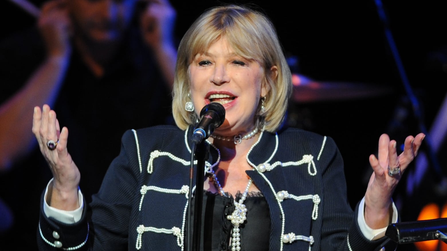 Marianne Faithful performs at Royal Festival Hall