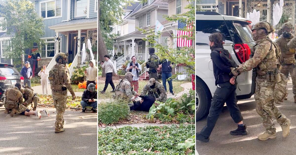 Trump Border Patrol Goons Allegedly Break Ribs of U.S. Man, 67, at Kids’ Halloween Party