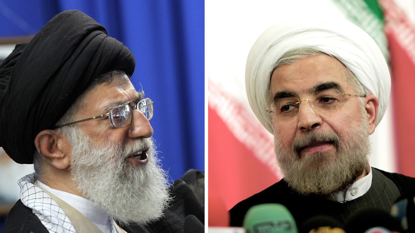 articles/2013/10/06/iran-s-supreme-leader-ali-khamenei-eyes-u-s-shutdown-expresses-doubt-over-nuclear-negotiations/131006-khamenei-rouhani-tease_oxkcn0