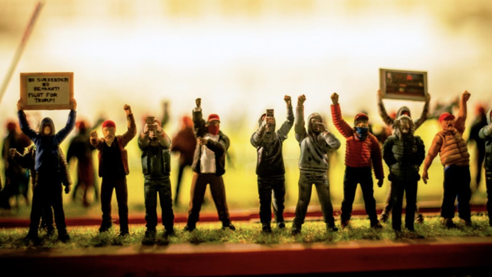 The Fight for America! board game.