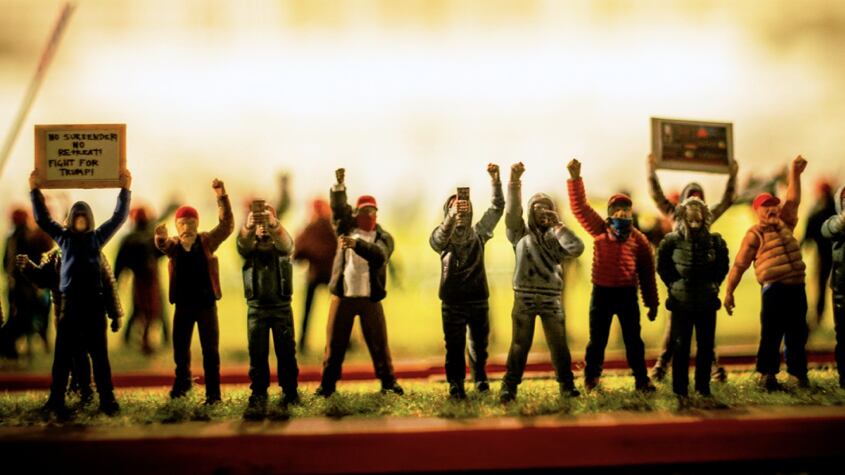 The Fight for America! board game.