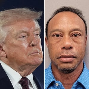 donald trump tiger woods