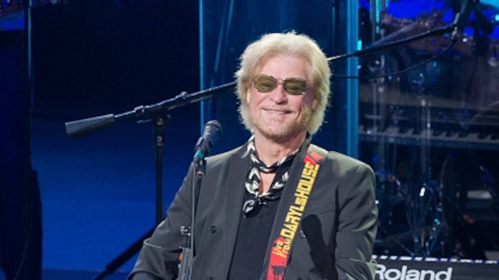 Daryl Hall from Hall & Oates performing