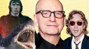 Stephen Soderbergh, John Lennon, Jaws, and Adam Driver in Star Wars