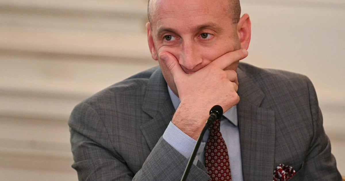 Frantic Stephen Miller Tries Shifting Blame for Minneapolis Disaster