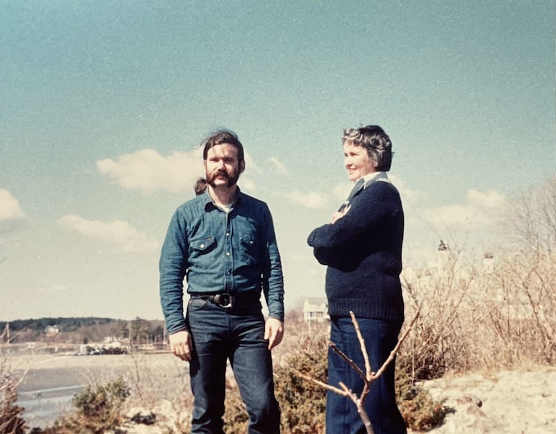 Reeves Johnson and his mother Barbara