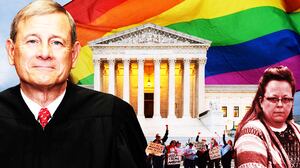 gay marriage photo illustration