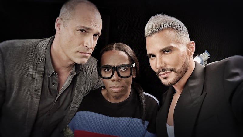 Nigel Barker, Miss J and Jay Manuel in Reality Check: Inside America's Next Top Model.
