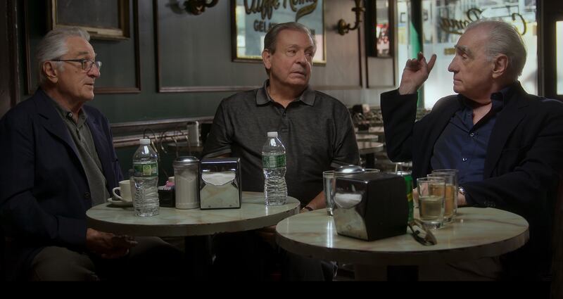 Robert De Niro, Frank “Butch” Piccirillo and Martin Scorsese