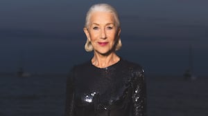 Helen Mirren attends Lights On Women's Worth at Plage Des Palmes on May 24, 2024 in Cannes, France.