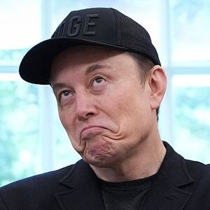 Tesla CEO Elon Musk speaks alongside U.S. President Donald Trump to reporters in the Oval Office of the White House on May 30, 2025 in Washington, DC. Musk, who served as an adviser to Trump and led the Department of Government Efficiency, announced he would leave his role in the Trump administration to refocus on his businesses. (Photo by Kevin Dietsch/Getty Images)