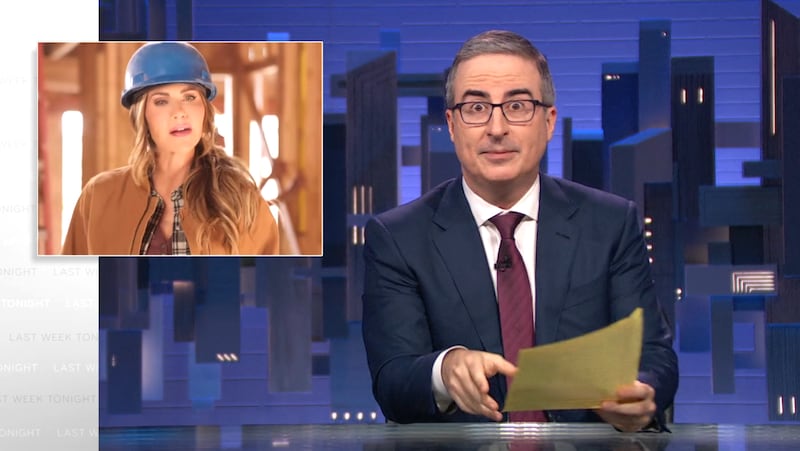 Last Week Tonight, John Oliver on Kristi Noem
