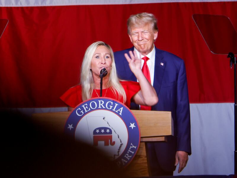 Despite her friendship with the president, Greene has recently been critical of Trump's foreign policy and his handling of the Jeffrey Epstein files