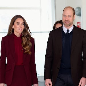 Catherine, Princess of Wales, and Prince William pay a visit to Charing Cross Hospital on January 8, 2026.