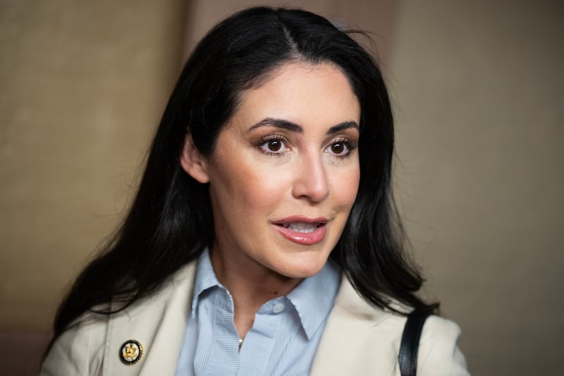 Rep. Anna Paulina Luna, R-Fla., talks with reporters