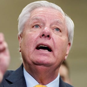 Senator Lindsey Graham (R-SC) speaks to reporters, on the day of classified briefings for the full U.S. Senate and House of Representatives on the situation in Iran, on Capitol Hill in Washington, D.C., U.S., March 3, 2026.