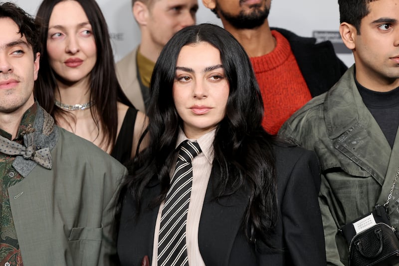 Charli XCX attends "The Moment" Premiere during the 2026 Sundance Film Festival at Eccles Center Theater on January 23, 2026 in Park City, Utah.  (Photo by Dia Dipasupil/Getty Images)