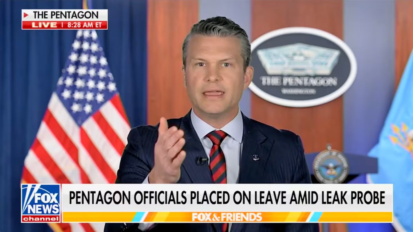 Defense Secretary Pete Hegseth defends himself on “Fox & Friends” Tuesday morning.