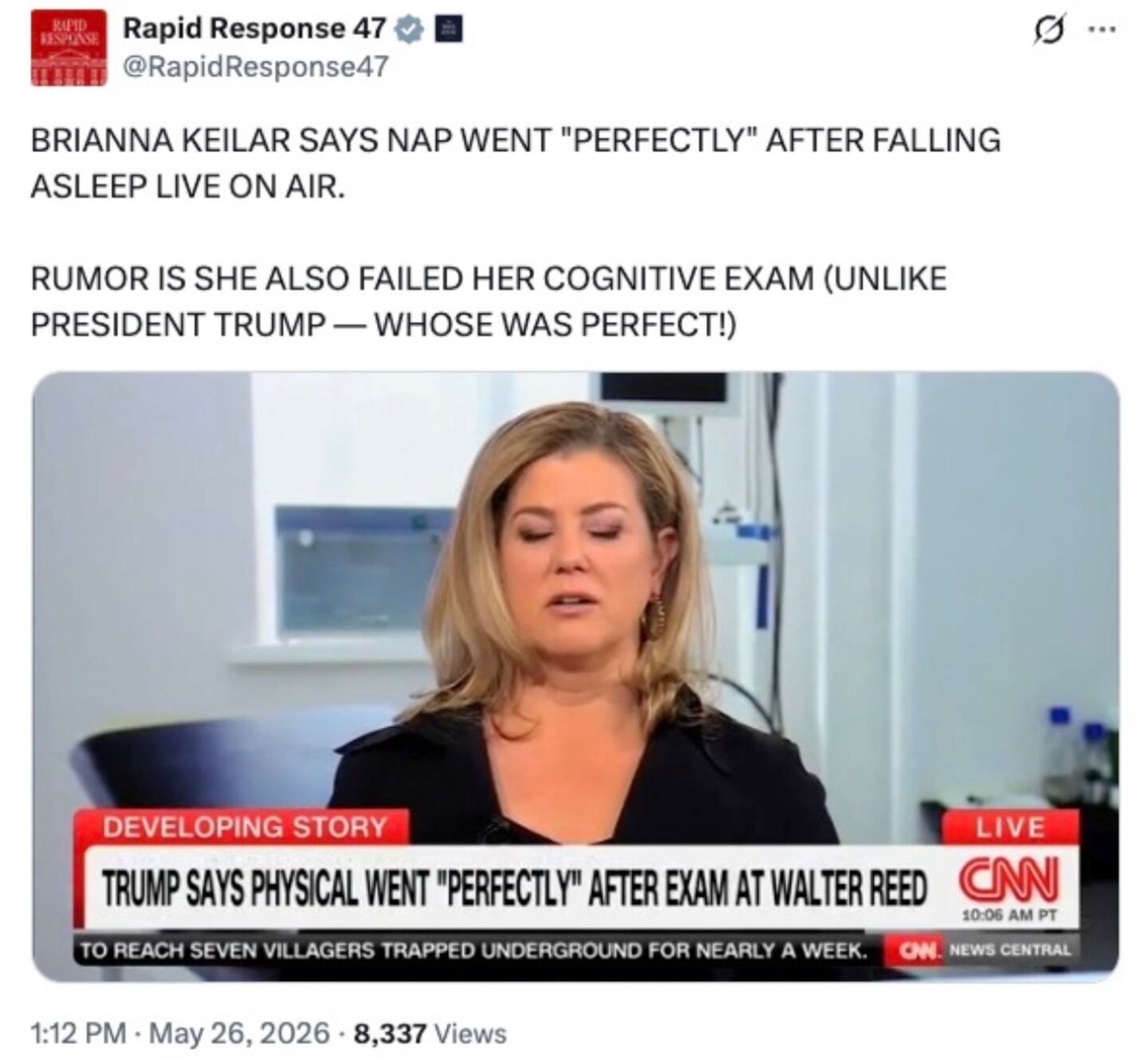White House Totally Melts Down After Sleepy Trump, 79, Called Out
