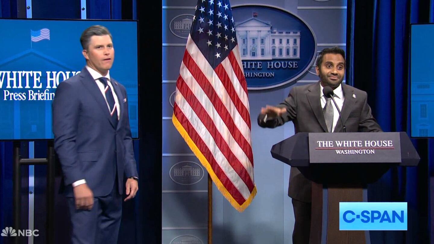 Aziz Ansari Debuts as Kash Patel on SNL, Jabs at FBI Director’s Competence and Drinking Rumors — image 4