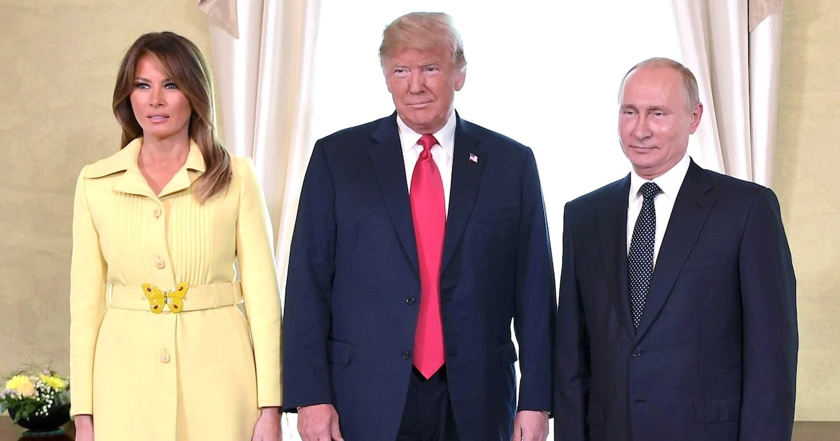 Melania Sucks Up to Putin After He Humiliates Her Husband