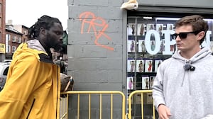 Ndoye confronts Nick Shirley abot filming traders, telling him: "This is how we eat. Get the f--k out of here."