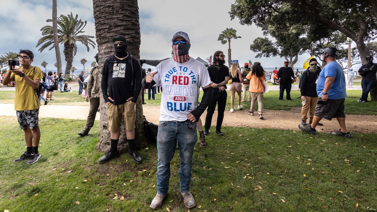 A photo including Bryce Henson At Babies Lives Matter protest in Santa Monica.