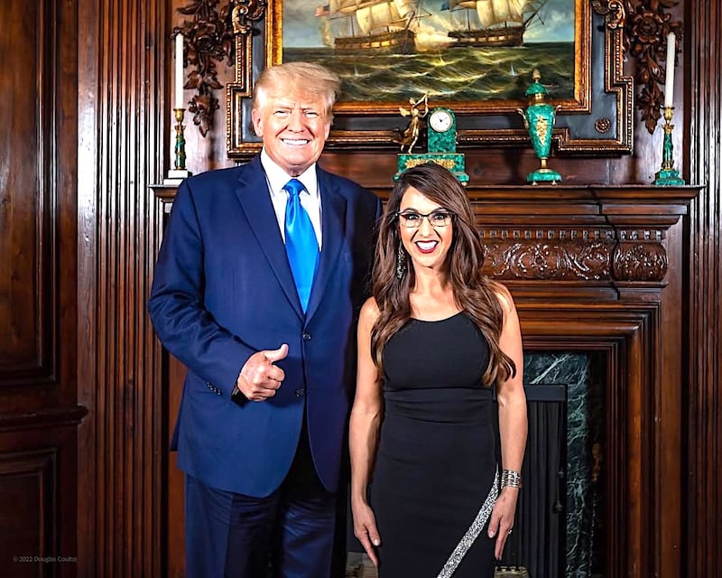 Lauren Boebert is a long-time Trump loyalist and helped him get elected. But their closeness may now be over.